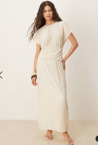 ASOS DESIGN plisse...