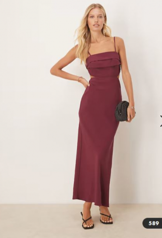 ASOS DESIGN folded bust...