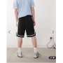 New Era NY Yankees contrast panel trim short in black