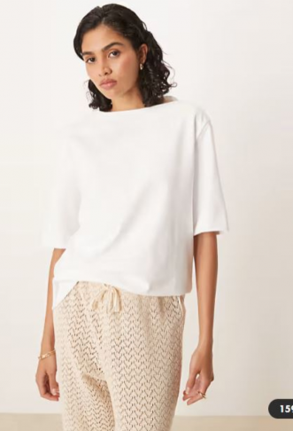 ASOS DESIGN boat neck...