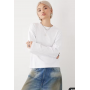 Noisy May regular fit long sleeve t-shirt in white