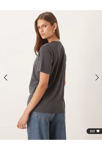 JJXX oversized t-shirt in grey