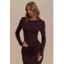 ASHTIN BOAT NECK BODYSUIT | ESPRESSO