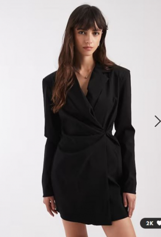ASOS DESIGN cinched blazer...