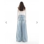ASOS DESIGN Tall high waist wide leg jeans in vintage wash