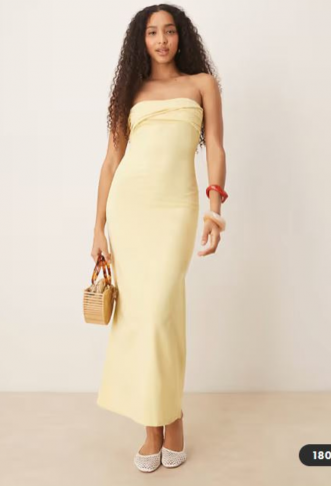 ASOS DESIGN twist bandeau...