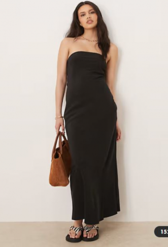 ASOS DESIGN bandeau maxi...