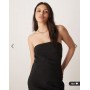 ASOS DESIGN bandeau maxi dress in black
