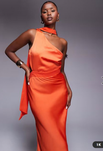 ASOS DESIGN one shoulder...