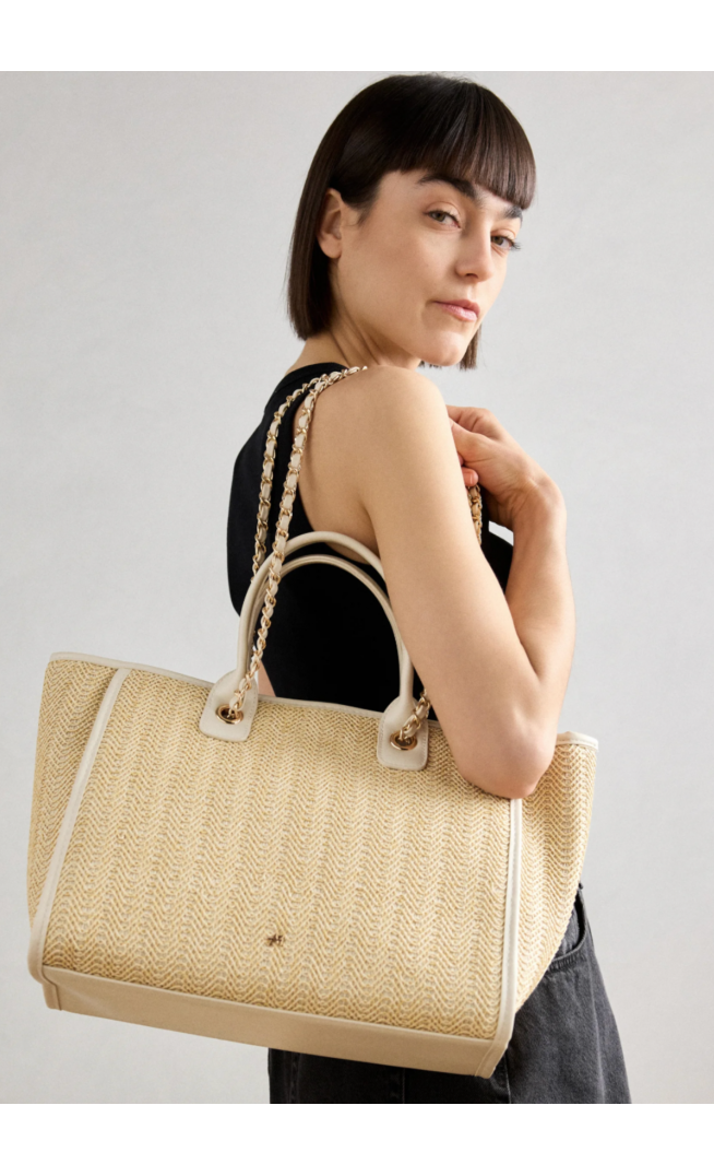 Anna Field Handbag - off-white