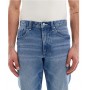 ASOS DESIGN tapered jeans in light wash blue