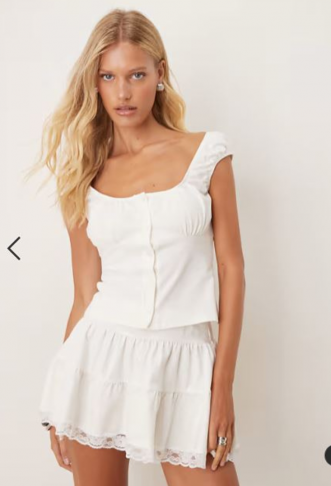 ASOS DESIGN tiered flippy...