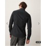 ASOS DESIGN formal easy iron skinny poplin regular shirt in black