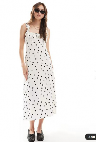 New Look ruffle sleeve cami...