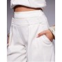 ASOS X THE SOURCED COLLECTION deep pleat wide leg trousers in stone