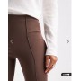 ASOS DESIGN tailored extreme flare trousers co-ord in brown