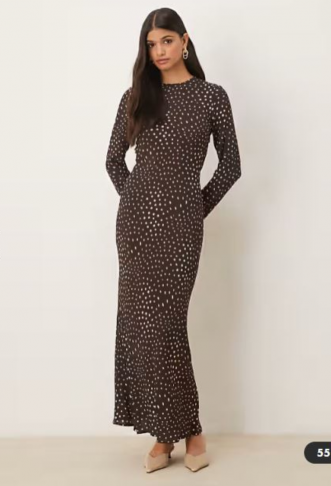 ASOS DESIGN crew neck long...