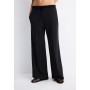 Soft-touch wide-leg