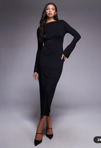 ASOS DESIGN slash neck...