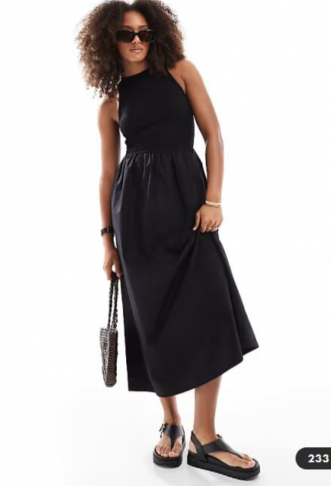 ASOS DESIGN racer crinkle...