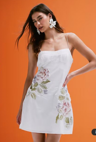 ASOS DESIGN embroidered...