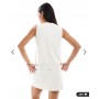 ASOS DESIGN tailored drop waist belted shift dress