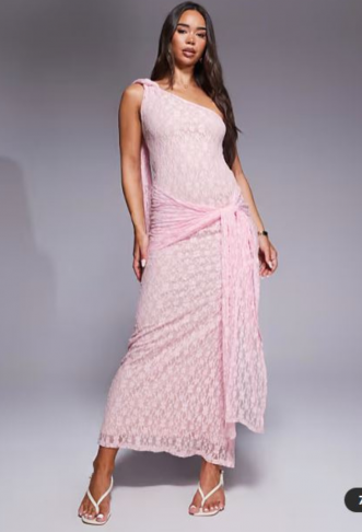 ASOS DESIGN one shoulder...
