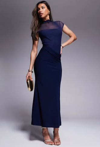 ASOS DESIGN maxi dress with...