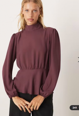 ASOS DESIGN high neck long...