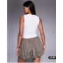 ASOS DESIGN Sculpting wide strap vest top in white