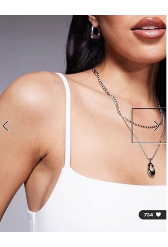 ASOS DESIGN Sculpting cropped cami top in white