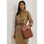Lauren Ralph Lauren PEBBLED LEATHER LARGE CAMERYN CROSSBODY