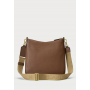 Lauren Ralph Lauren PEBBLED LEATHER LARGE CAMERYN CROSSBODY