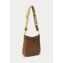 Lauren Ralph Lauren PEBBLED LEATHER LARGE CAMERYN CROSSBODY