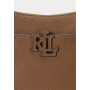 Lauren Ralph Lauren PEBBLED LEATHER LARGE CAMERYN CROSSBODY