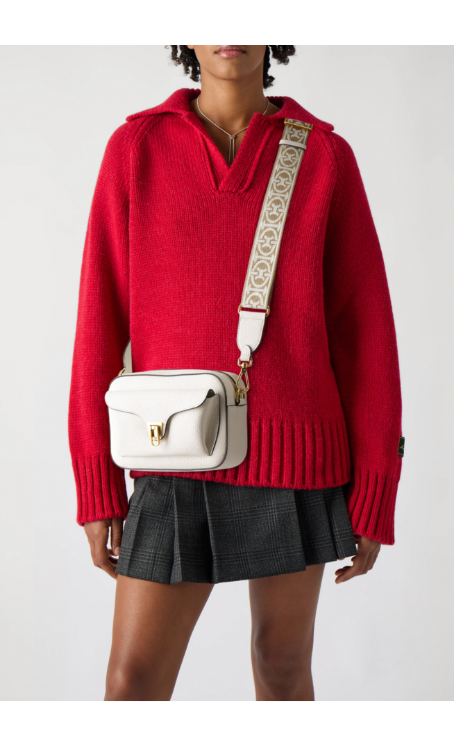 Coccinelle BEAT - Cross body bag - blanco
