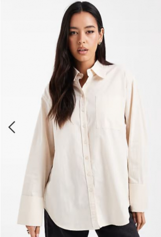 ASOS DESIGN oversized deep...
