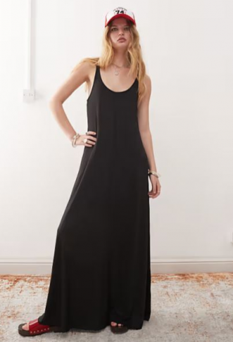 Monki strappy floaty maxi...