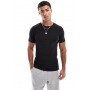 Jack & Jones muscle fit t-shirt in black