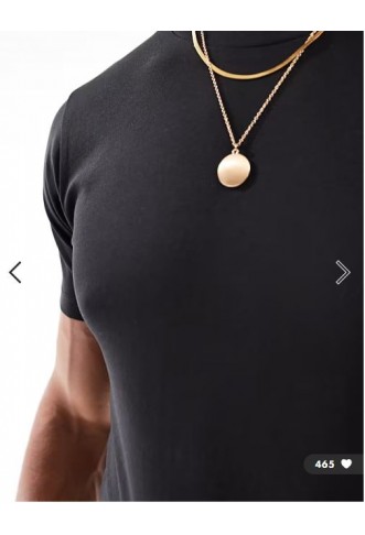 Jack & Jones muscle fit t-shirt in black