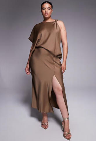 ASOS DESIGN Curve drape...