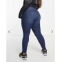 Vero Moda Curve skinny jean in dark blue