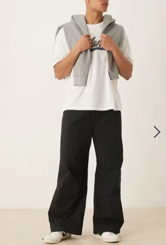 ASOS DESIGN poplin...