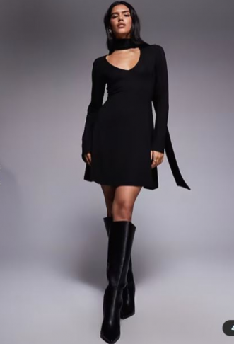 ASOS DESIGN flute sleeve...