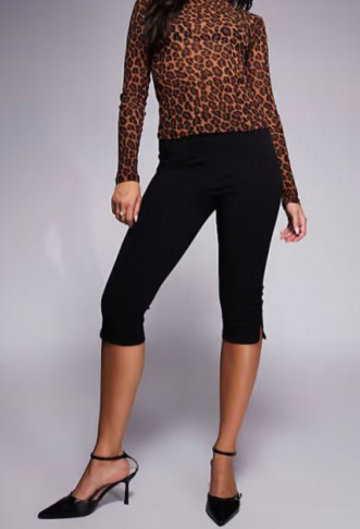 Brave Soul tailored capri...