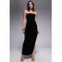Bardot Everlasting velour midi dress in emerald green