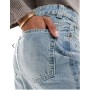 ASOS DESIGN Tall wide leg dad jeans in pale vintage