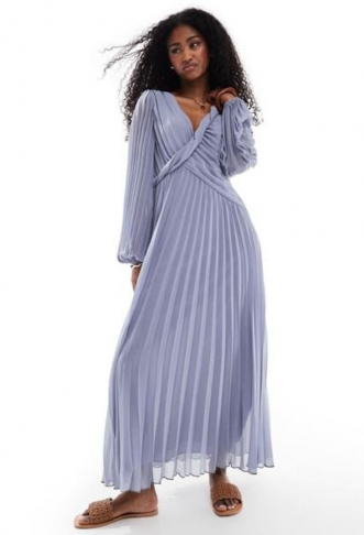 Women's Purple Twist Detail...