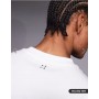 4505 Icon cotton drop armhole training vest with quick dry finish in white