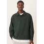 ASOS DESIGN oversized overhead shirt in green twill